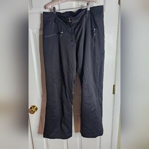 Women's Obermeyer Ski Pants With Adjustable Waist Size 14
